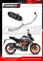 complete exhaust system with muffler DOMINATOR Full System HP3 BLACK fits to KTM 390 Duke 2021  2023