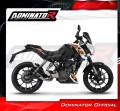 KTM 125 DUKE 2012 -2016  motorcycle Exhaust Muffler Auspuff Sportauspuff Silencer Echappement Silencieux Scarico Scarichi Escape Wydech Tłumik GP BLACK Dominator 3