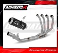 complete exhaust system with muffler DOMINATOR Full System GP BLACK fits to Kawasaki Z 900 2020  2024 2