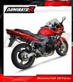 escape silenciador DOMINATOR GP1 negro compatible con la motocicleta Kawasaki ZR7 / ZR7S 1999  2004 2
