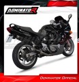GSXF 750 EXHAUST Suzuki Muffler Auspuff Sportauspuff Silencer Echappement Silencieux Scarico Scarichi Escape Wydech Tłumik GP1 BLACK 1998 - 2006 Dominator 2