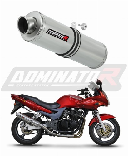 escape silenciador DOMINATOR redondo compatible con la motocicleta Kawasaki ZR7 / ZR7S 1999  2004 5