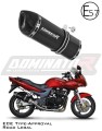exhaust muffler DOMINATOR homologated road legal HP1 BLACK fits to Kawasaki ZR7 / ZR7S 1999  2004 5