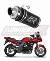 exhaust muffler DOMINATOR GP1 BLACK fits the motorcycle Kawasaki ZR7 / ZR7S 1999   2004 5