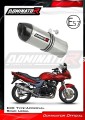 escape silenciador DOMINATOR homologado HP1 compatible con la motocicleta Kawasaki ZR7 / ZR7S 1999  2004 6