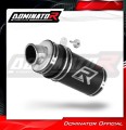 escape silenciador DOMINATOR GP1 negro compatible con la motocicleta Kawasaki ZR7 / ZR7S 1999  2004 7