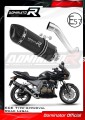 escape silenciador DOMINATOR homologado HP1 negro compatible con la motocicleta Kawasaki Z750 2004  2006