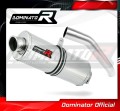 escape silenciador DOMINATOR homologado oval compatible con la motocicleta Kawasaki Z750 2007  2012 2