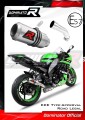 escape silenciador DOMINATOR homologado GP compatible con la motocicleta Kawasaki ZX10R 2008  2010