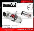 escape silenciador DOMINATOR homologado GP1 compatible con la motocicleta Kawasaki ZX10R 2011  2015