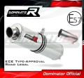 escape silenciador DOMINATOR homologado redondo compatible con la motocicleta Kawasaki ZX10R 2011  2015