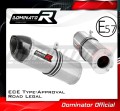 exhaust muffler DOMINATOR homologated road legal HP1 fits to Kawasaki ZX9R 1998  2002