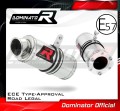 escape silenciador DOMINATOR homologado GP1 compatible con la motocicleta Kawasaki ZX6R 1998  2002
