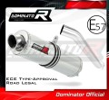 exhaust muffler DOMINATOR homologated road legal ROUND fits to Kawasaki ZX6R 636 2003  2004