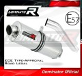 wydech tłumik DOMINATOR Homologowany Owalny pasujący do motocykla Kawasaki ZX6R 636 2003 - 2004