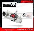 escape silenciador DOMINATOR homologado GP1 compatible con la motocicleta Kawasaki ZX6R 636 2009  2020 2