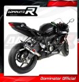 escape silenciador DOMINATOR homologado GP1 compatible con la motocicleta Kawasaki ZX6R 636 2009  2020 3