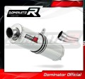 escape silenciador DOMINATOR homologado redondo compatible con la motocicleta Kawasaki ZX6R 636 2009  2020 2