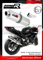 escape silenciador DOMINATOR homologado oval compatible con la motocicleta Kawasaki ZX6R 636 2009  2020