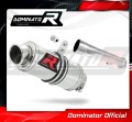 escape silenciador DOMINATOR homologado GP1 compatible con la motocicleta Yamaha FZS FAZER 1000 2001  2005 2