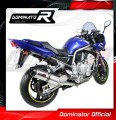 escape silenciador DOMINATOR homologado HP1 compatible con la motocicleta Yamaha FZS FAZER 1000 2001  2005 3