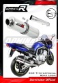 escape silenciador DOMINATOR homologado redondo compatible con la motocicleta Yamaha FZS FAZER 1000 2001  2005