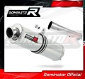 escape silenciador DOMINATOR homologado redondo compatible con la motocicleta Yamaha FZS FAZER 1000 2001  2005 2