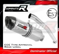 exhaust muffler DOMINATOR homologated road legal HP1 fits to Yamaha YZF R6 1999  2002