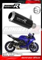 exhaust muffler DOMINATOR homologated road legal GP BLACK fits to Yamaha YZF R1 1000 RN49 2017  2019