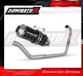 sistema de escape completo con silenciador DOMINATOR Full System OV G2 negro compatible con la motocicleta Benelli BN 125 2018  2023 2