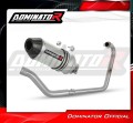 sistema de escape completo con silenciador DOMINATOR Full System HP3 compatible con la motocicleta Benelli BN 125 2018  2023 2
