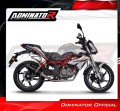 Benelli BN 125 2018 - 2023 Full system Kolektor wydech tłumik HP3 Black Motorcycle Muffler Auspuff Sportauspuff Silencer Echappement Silencieux Scarico Scarichi Escape Wydech Tłumik  Dominator Exhaust System 4