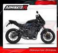 sistema de escape completo con silenciador DOMINATOR Full System HP8 titanio compatible con la motocicleta Yamaha MT 07 2021  2024 4