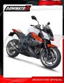 sistema de escape completo con silenciador DOMINATOR Full System GPS compatible con la motocicleta Kawasaki Z1000 2010  2013 6