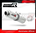 escape silenciador DOMINATOR redondo compatible con la motocicleta Suzuki GSXR 600 K1 K5 2001  2005