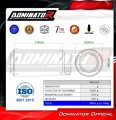 complete exhaust system with muffler DOMINATOR Full System GPS fits to Honda CB 750 Hornet 2023  6