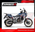 exhaust muffler DOMINATOR titanium HP7 fits to Honda CRF 1100L Africa Twin 2020  2023 4