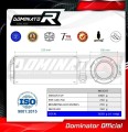 GSR 750 EXHAUST Suzuki Muffler Auspuff Sportauspuff Silencer Echappement Silencieux Scarico Scarichi Escape Wydech Tłumik GP 2011 - 2016 Dominator 4