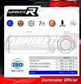 GSXR GSX 1300 R HAYABUSA EXHAUST Suzuki Muffler Auspuff Sportauspuff Silencer Echappement Silencieux Scarico Scarichi Escape Wydech Tłumik GP 2008 - 2019 DOMINATOR 4