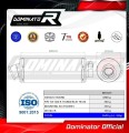 exhaust muffler DOMINATOR ROUND fits to Yamaha YZF 600 R Thundercat 1996  2006 6