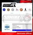 BMW F900XR 2020 - 2022 EXHAUST Full System Muffler Auspuff Sportauspuff Silencer Echappement Silencieux Scarico Scarichi Escape Wydech Tłumik GP DOMINATOR 5