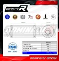 SUZUKI GSF 650 BANDIT 2007 - 2016 EXHAUST Silencer Muffler Auspuff Sportauspuff Silencer Echappement Silencieux Scarico Scarichi  Marmitta Escape Wydech Tłumik GP1 BLACK DOMINATOR EXHAUST SYSTEM 4