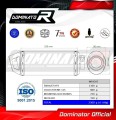 kompletny układ wydechowy z tłumikiem DOMINATOR Full System HP3 pasujący do motocykla Yamaha MT 125 2021 - 2024 5