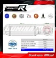 Aprilia Tuono 660 2021 - 2023 Exhaust Muffler Manifold Collector EX Auspuff Sportauspuff Silencer Echappement Silencieux Scarico Marmitta Scarichi Escape Wydech Tłumik Kolektor HP6 DOMINATOR Full Exhaust System 1