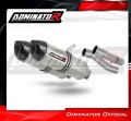 escape silenciador DOMINATOR HP1 compatible con la motocicleta Kawasaki Z1000 2017  2020 2
