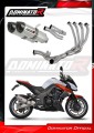 complete exhaust system with muffler DOMINATOR Full System HP1 fits the motorcycle Kawasaki Z1000 2017   2020