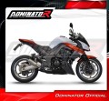 sistema de escape completo con silenciador DOMINATOR Full System GPS compatible con la motocicleta Kawasaki Z1000 2017  2020 4