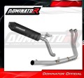 complete exhaust system with muffler DOMINATOR Full System MX2 BLACK fits the motorcycle Honda XL 750 TRANSALP 2023  2