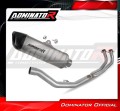 sistema de escape completo con silenciador DOMINATOR Full System titanio HP6 compatible con la motocicleta Yamaha XP 560 TMAX 2020  2024 2