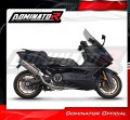 sistema de escape completo con silenciador DOMINATOR Full System titanio HP6 compatible con la motocicleta Yamaha XP 560 TMAX 2020  2024 4